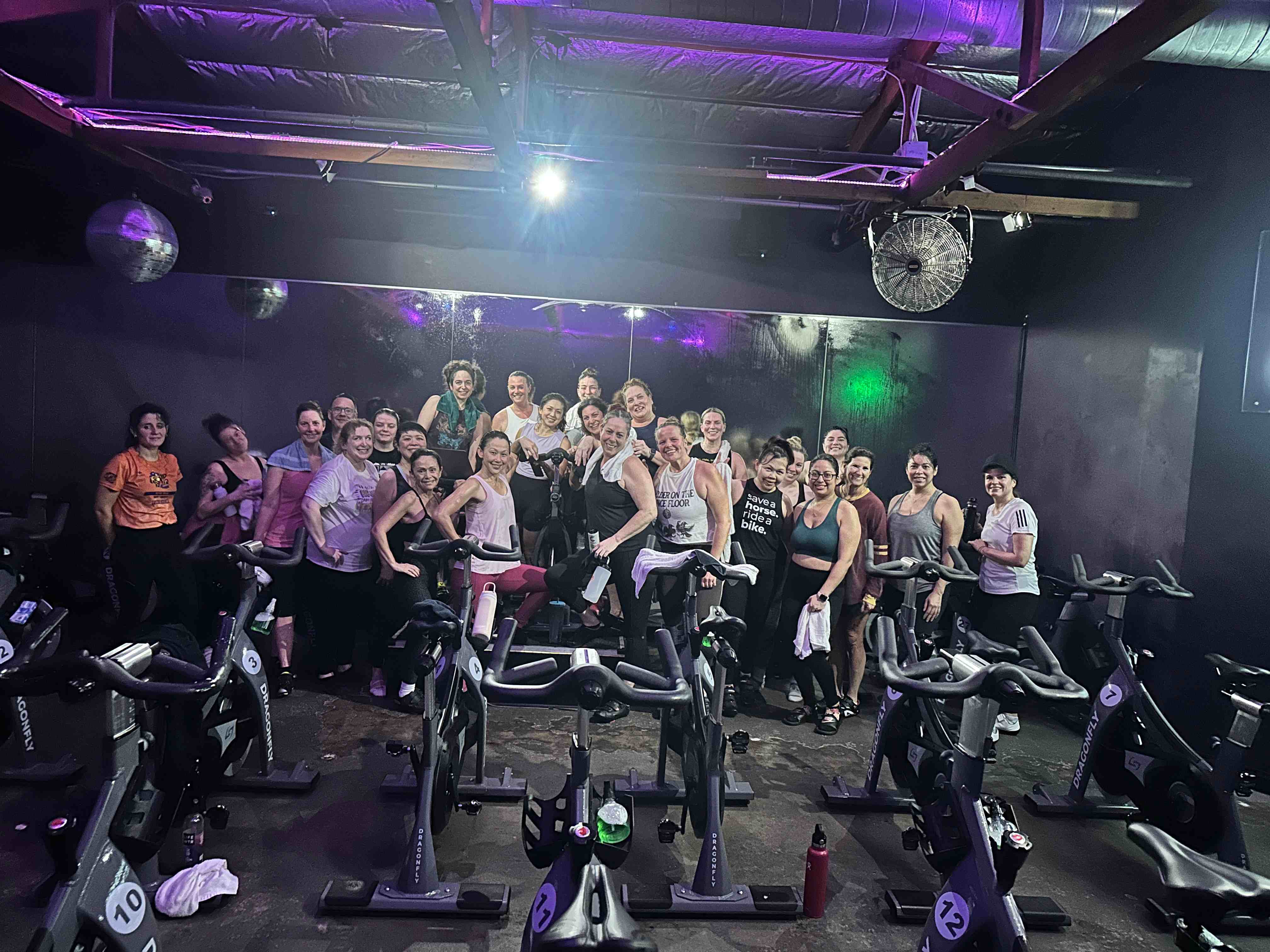 Indoor cycling and strength classes at Dragonfly Cycle + Train in Sherman Oaks, CA